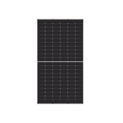 Módulo solar bifacial 610 W TOPCon con eficiencia 22.58 % y marco anodizado