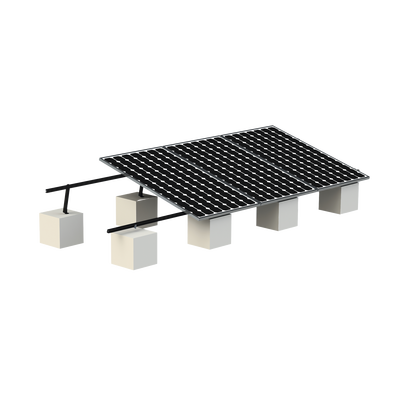 [VEKTOR8BLK] Montaje Solar Riel 8 5400mm 30-35mm Aluminio Anodizado
