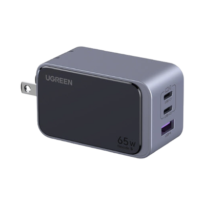 Cargador de 65W serie Nexode S | 3 Puertos de Carga Rápida