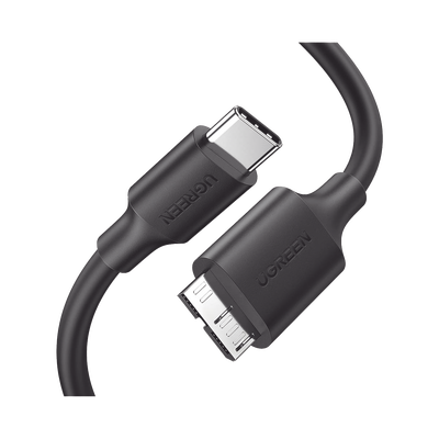 Cable USB Tipo C 3.0 a Micro Tipo B | 1m |Carga Rápida | 5