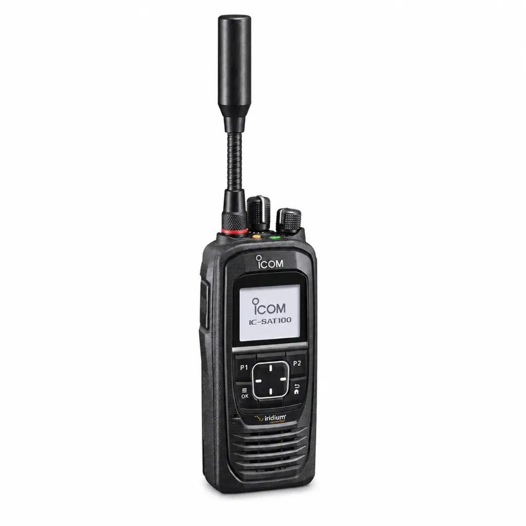 [IC-SAT100] Radio Satelital ICOM para Comunicación PTT Global