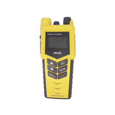 Radio VHF portátil marino SAILOR SP3520 GMDSS IP67 2 W 155-163 MHz