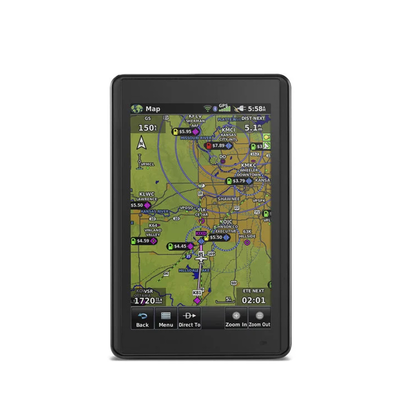 [10-01518-00] Navegador portátil aera 660, muestra información de trafico aéreo 