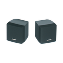 Par de altavoces satélite para pared 2.5" 70/100V color negro
