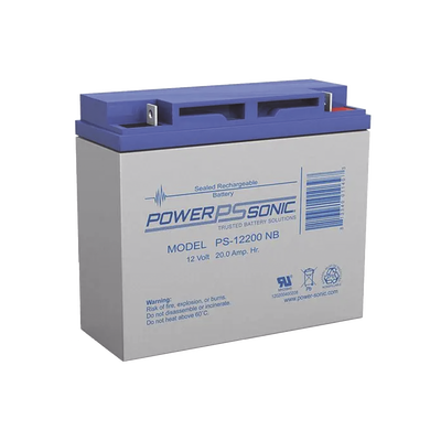 Batería POWER SONIC PS-12200 12V 20Ah AGM VRLA Respaldo UL NB2