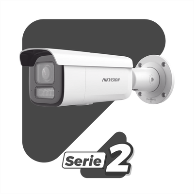 [DS-2CD2623G2-LIZS2U] Cámara IP Hikvision 2MP Bala IR/ColorVu con Micrófonos