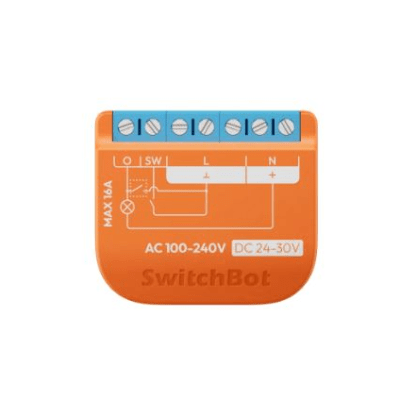 [SWITCHBOTRELSW1PM] Switch Relevador Inteligente con Medición Wi-Fi y BLE