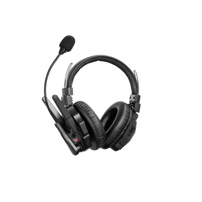 [TXMAX1] Diadema binaural inalámbrica 500 m con cancelación AI y Bluetooth
