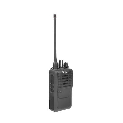 [IC-F4003H] Radio portátil UHF 16 canales 5 W con audio de 1500 mW y diseño robusto