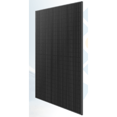 Módulo solar 610 W FULL BLACK tipo N TOPCon con eficiencia 21.82 %
