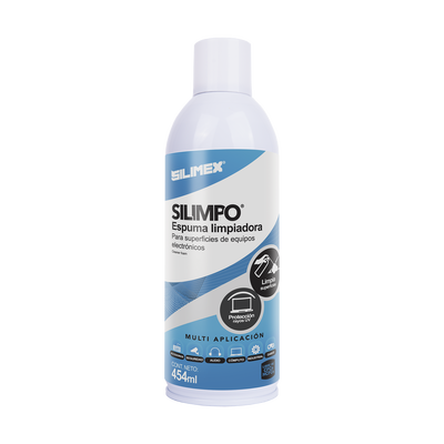 [SILIMPO] Espuma Limpiadora para Superficies Plásticas y Metálicas 454 ml