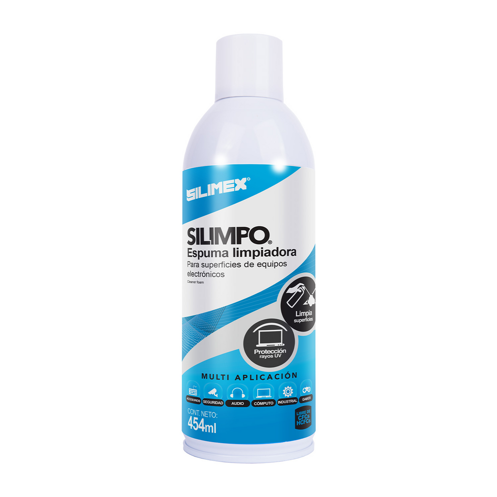 [SILIMPO] Silimex Silimpo Espuma Limpiadora Antiestática 454 ml