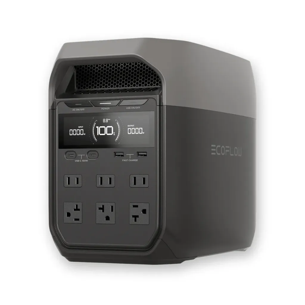 [EFD3] Estación de Energía EcoFlow 1024 Wh 1800 W LiFePO4 para Respaldo