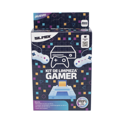 [KIT-GAMER] SILIMEX Kit de Limpieza Gamer con Removedor y Microfibra