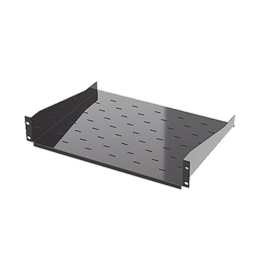 [S-CH-19X13.5] Charola fija de 2U para rack de 19 pulgadas y 34.8 cm de profundidad