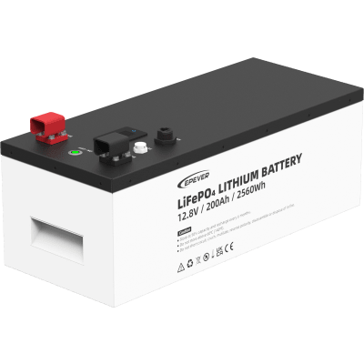 [LFP200EP128V2] Batería de Litio LiFePO4 12.8V 200Ah con Pantalla LCD