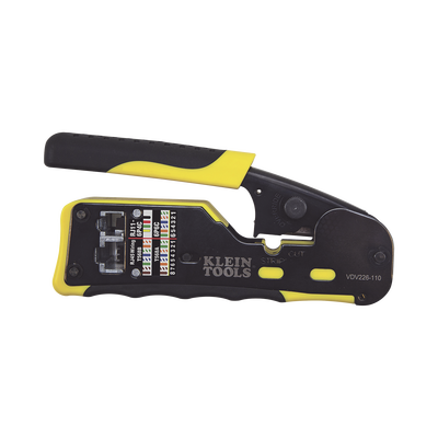 [VDV226-110] Ponchadora Modular Pass-Thru RJ45 RJ11/RJ12 3 en 1