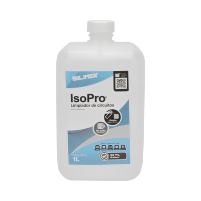 Alcohol Isopropílico 1000 mL Limpieza de Equipos Electrónicos