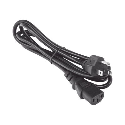 [AC-CORD-1.8M] Cable de Alimentación Eléctrica 1.8m 120-240V con Tierra