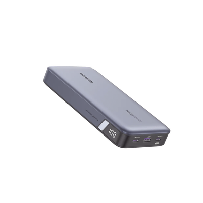 [90597M] Power Bank 25000mAh 145W con USB-C/USB-A y pantalla inteligente TFT