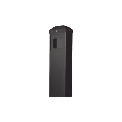 [10-BOLLARD-BLK] Pedestal tipo bolardo para montaje de sensores BEA