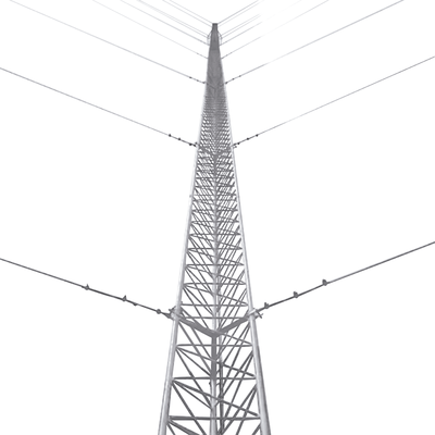 [KTZ-45E-006] Kit Torre Arriostrada 6 m STZ45 Galvanizada para Exteriores
