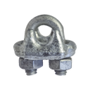 Nudo Abrazadera 1/4" Acero Forjado Galvanizado para Retenidas