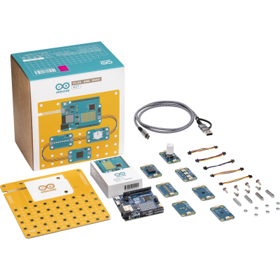 [AKX-00069] Kit Arduino Plug and Make / UNO R4 WiFi 48 MHz / 7 Modulino