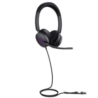 [UH48-DUAL-TEAMS-USB-C/A] Diadema Yealink UH48 Dual Teams USB-C/A Certificada para