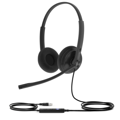 [UH34-LITE-DUAL-TEAMS-USB-C/A] Diadema USB Yealink UH34 Lite Dual con Almohadillas de