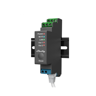 [SHELLYPRO2] Relevador / Interruptor WIFI/ Industrial y residencial