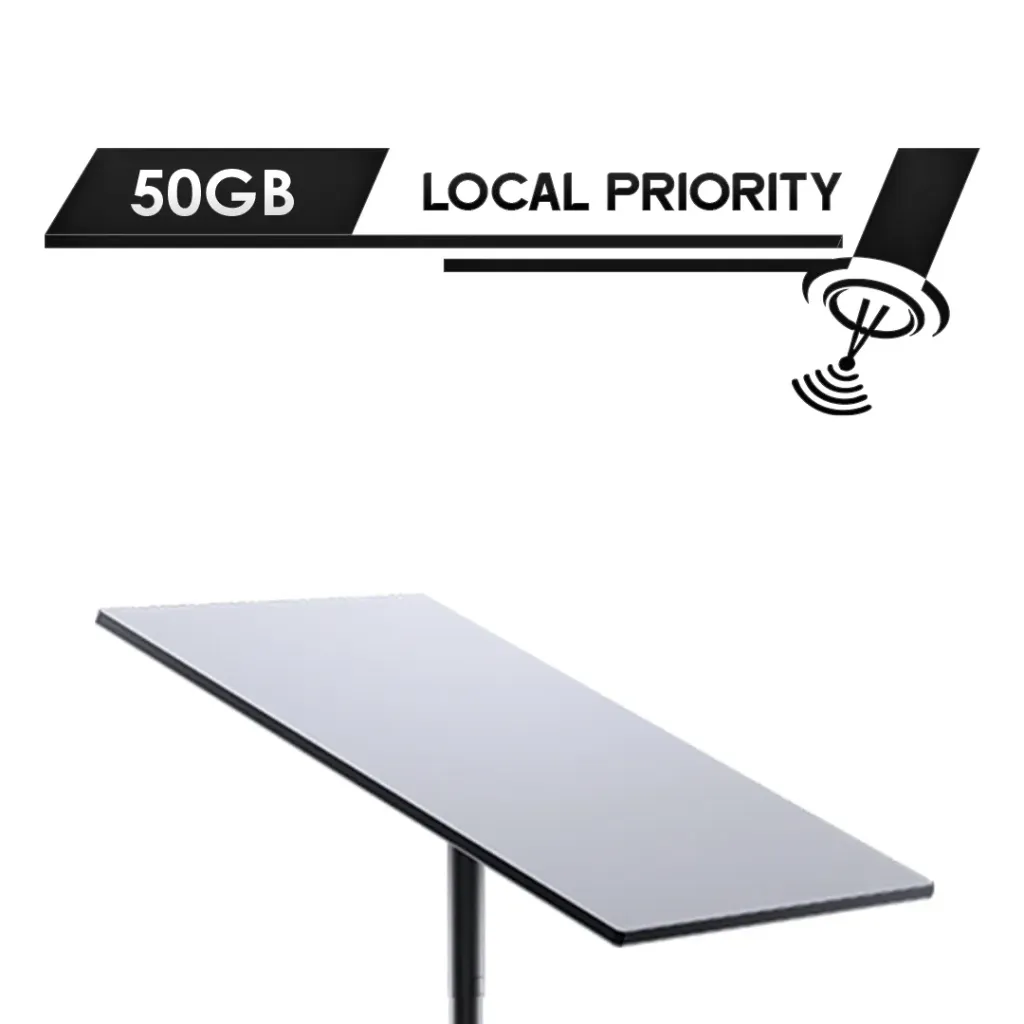 Starlink Local Priority 50GB - México