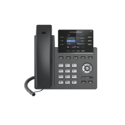 [GRP-2613] Teléfono IP Grado Operador, 3 líneas SIP con 6 cuentas,