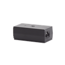 Adaptador PoE Ubiquiti de 24 VDC, 0.5 A con puerto Gigabit,