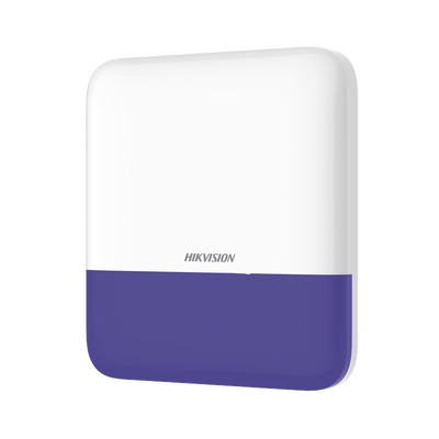 [DS-PS1-E-WB/B] (AX PRO) Sirena Inalámbrica con Estrobo Azul para Exterior