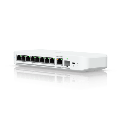 [USW-FLEX-2.5G-8] USW Flex 2.5G Switch de 8 Puertos 2.5GbE, con un Puerto de