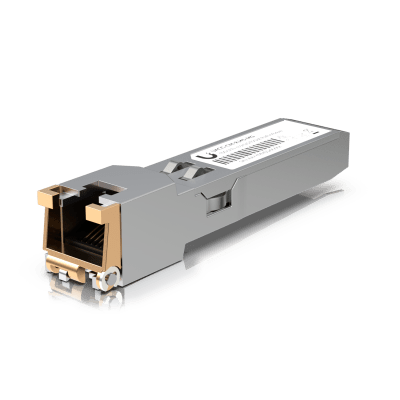 [UACC-CM-RJ45-MG] UFiber Tranceptor convertidor de SFP+ a RJ45, velocidades