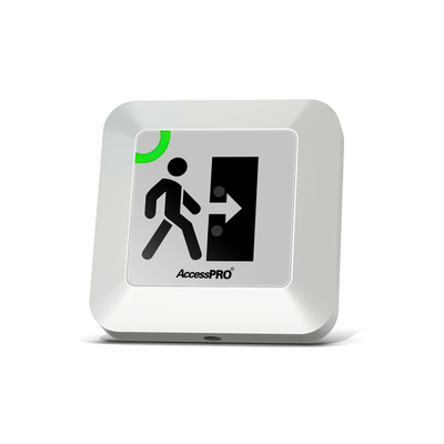[ACCESSK4DTR] Botón de Salida sin Contacto Compatible con Control Remoto