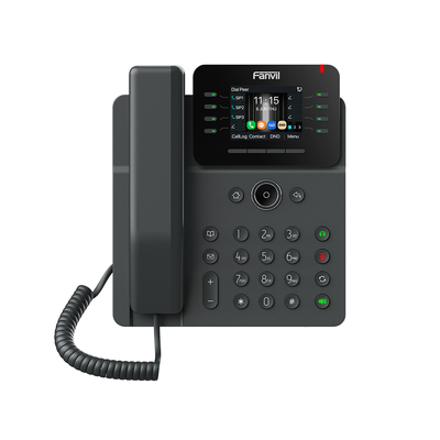 [V62G] Teléfono IP Empresarial, 12 líneas SIP, pantalla a color
