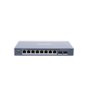 Switch Gigabit PoE+ / Administrable / 8 Puertos Gigabit PoE+