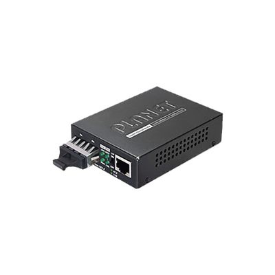 [GT-802S] Convertidor de Medios 1000 Mbps UTP/Fibra Óptica Mono-Modo