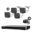 Kit TURBOHD 5 Megapixel / DVR 4 Canales / 4 Cámaras de 5