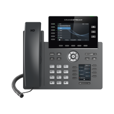 [GRP-2616] Teléfono IP Wi-Fi, Grado Operador, 6 líneas SIP con 6