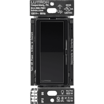 [DVRF6LBL] (Caseta Wireless) Atenuador de pared. Aumenta/Disminuye