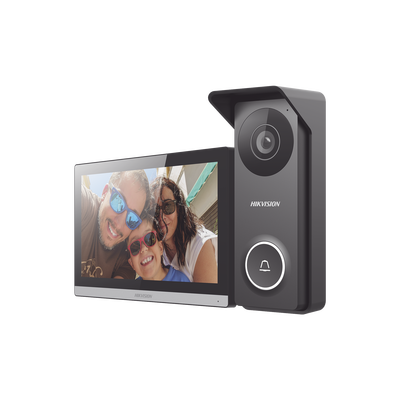 [DS-KIS313-P] Kit de Videoportero Hibrido TurboHD con Pantalla LCD touch