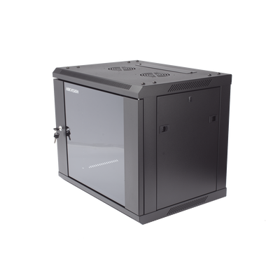 [DS-XS6409-S/B] Gabinete para Montaje en Pared - Piso / Puerta de Cristal