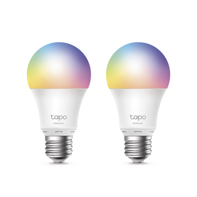 [TAPOL530E2PACK] Kit 2 Focos WIFI Multicolor, Intensidad y Color Regulables,
