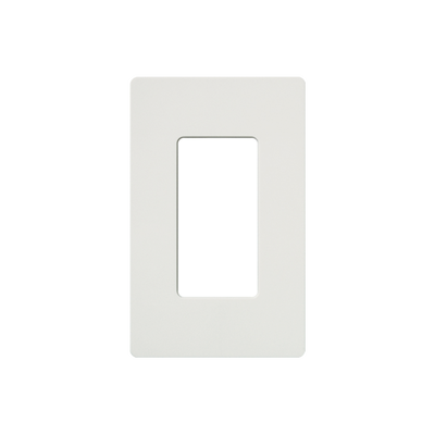 [SC1SW] Tapa Color Blanco Satin para interruptor o dimmer Lutron, 1