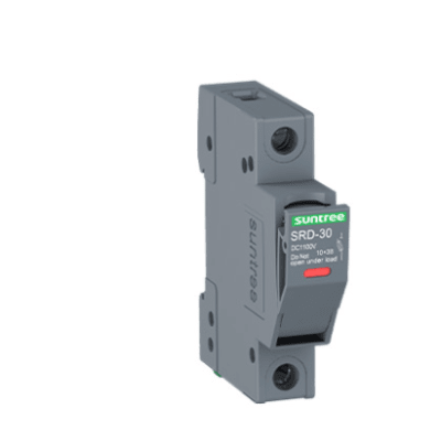 [SRD-30] Porta Fusible CD 1000V 1 Polo Riel Din