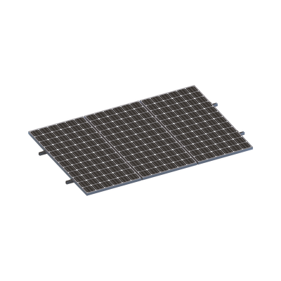 Kit De Minirieles Para Panel Solar Arreglo 1X3  Para